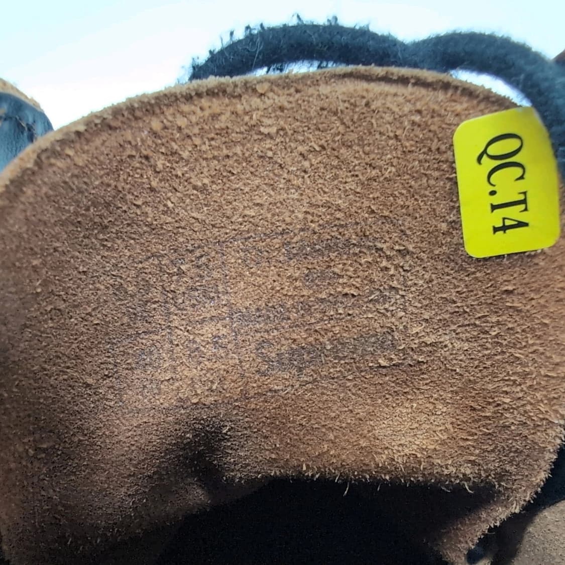 닥터마틴 x 슈프림 6홀 레더 부츠 블랙 255 상품이미지9