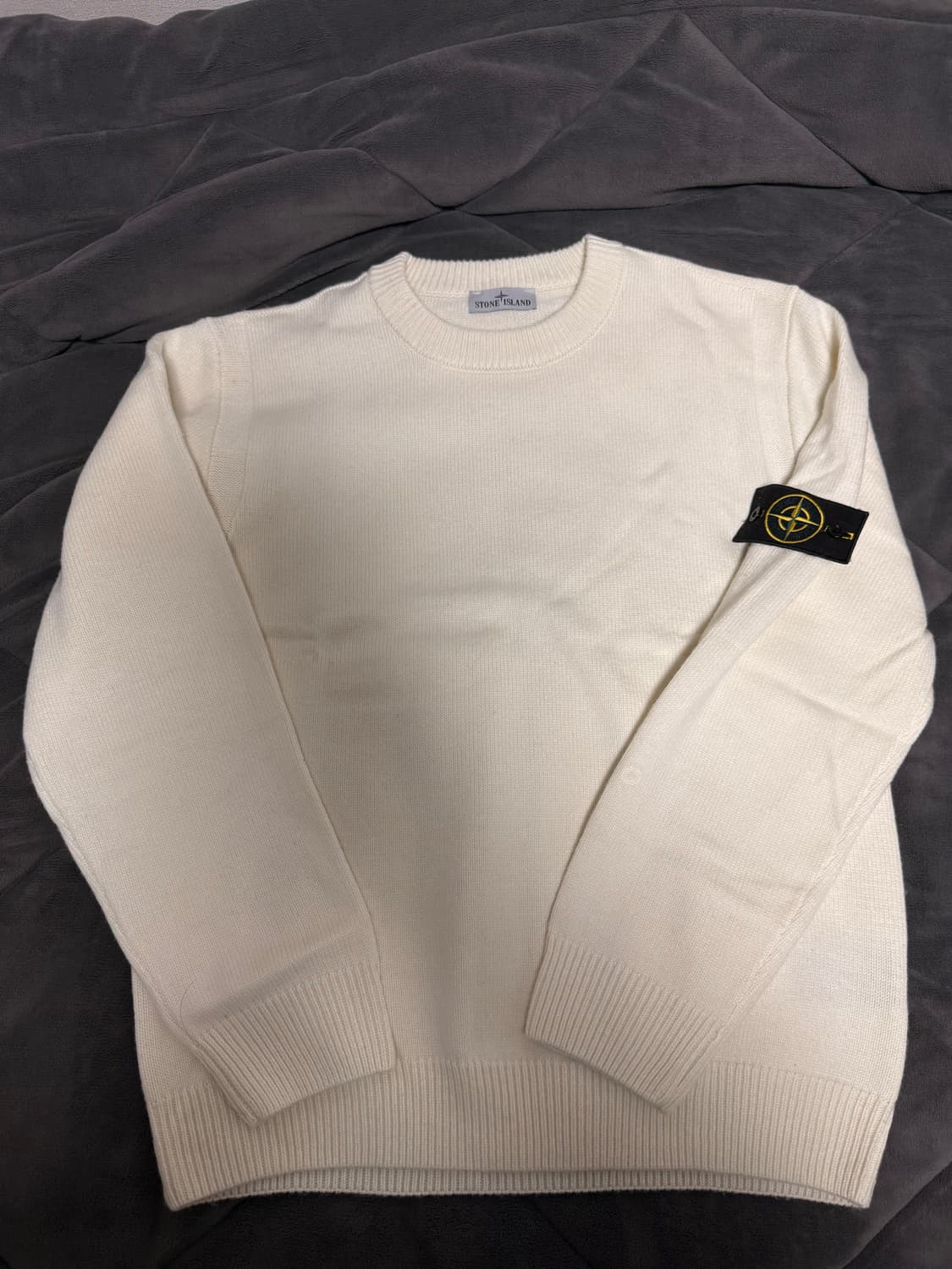 스톤아일랜드 니트 아이보리  상품이미지1