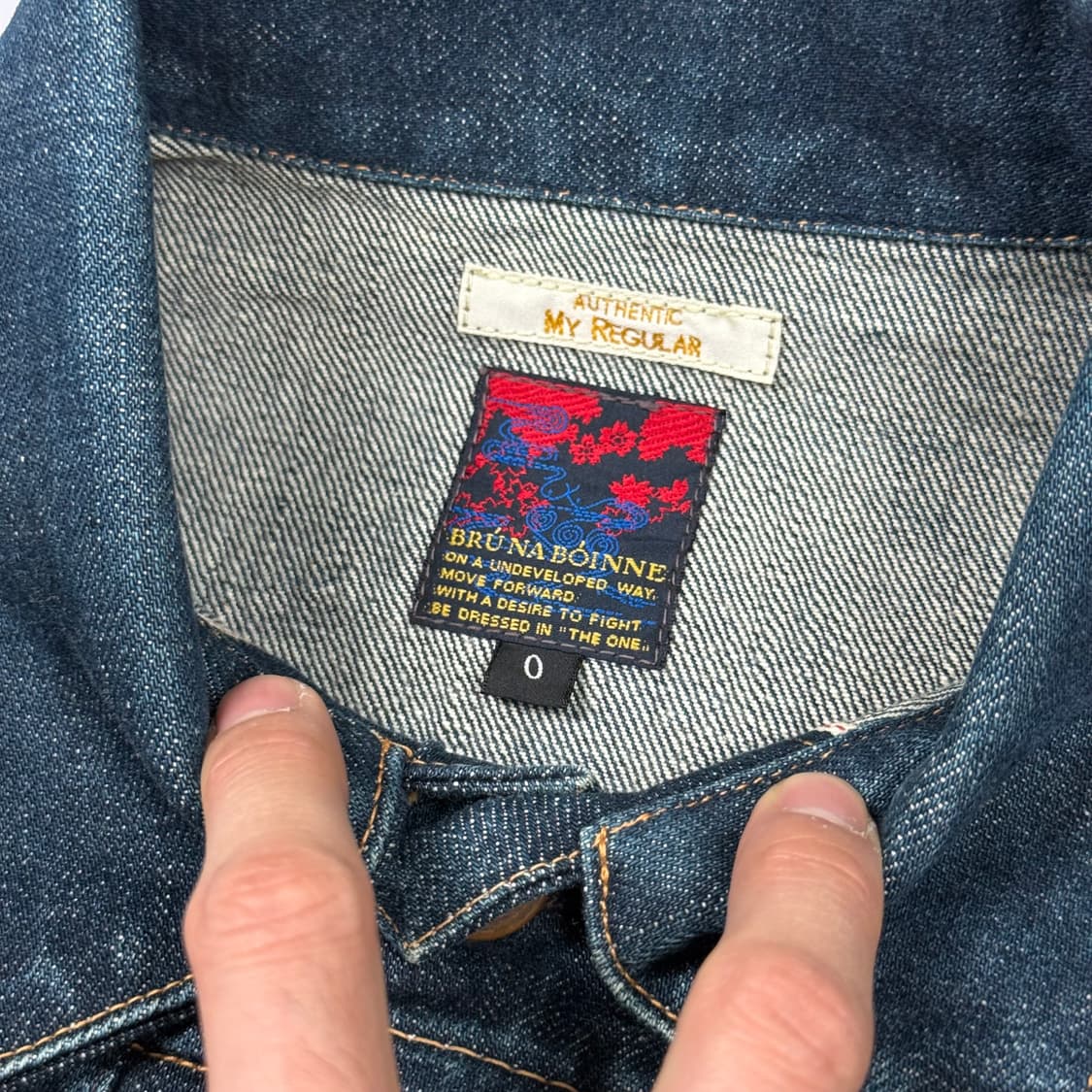 (95) 브루나보인 다라 데님 자켓 상품이미지6