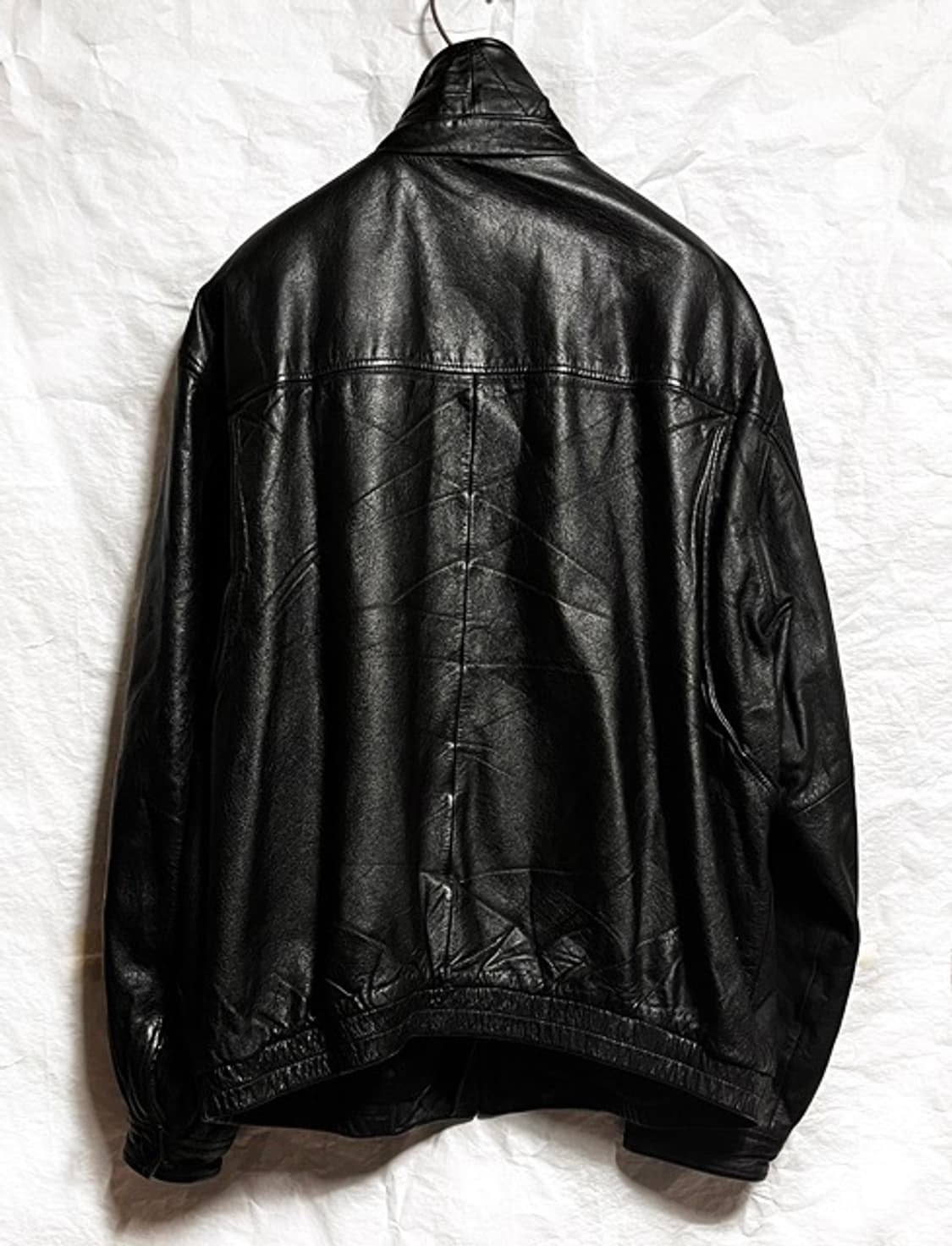 cole brook L 블랙 리얼 가죽자켓 상품이미지5