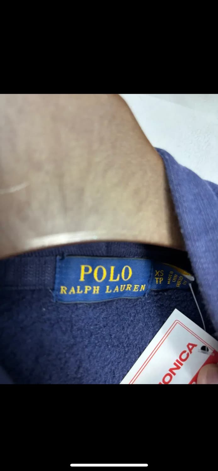 폴로랄프로렌 레드포니 네이비 코튼혼방 후드집업 H1293 상품이미지5