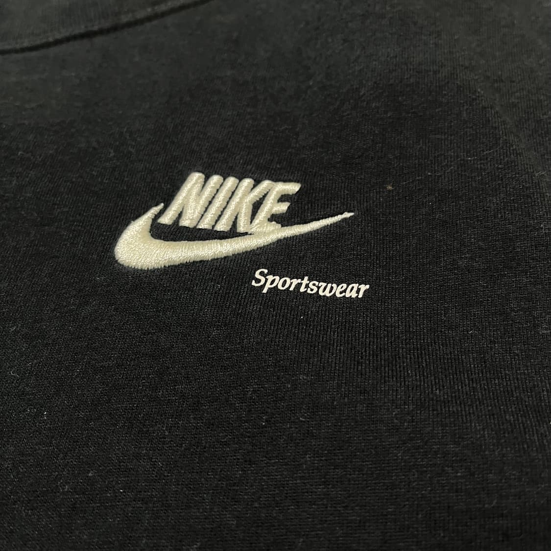나이키 NIKE 레터링 루즈핏 스우시 반팔티 M/95 상품이미지7