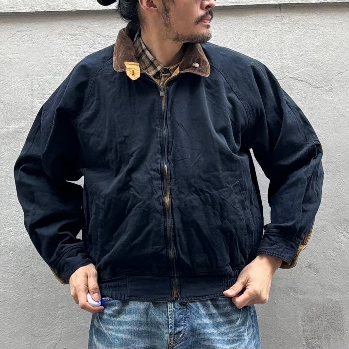 00년대 크로코다일 리버시블 유틸리티 워크 자켓 상품이미지9