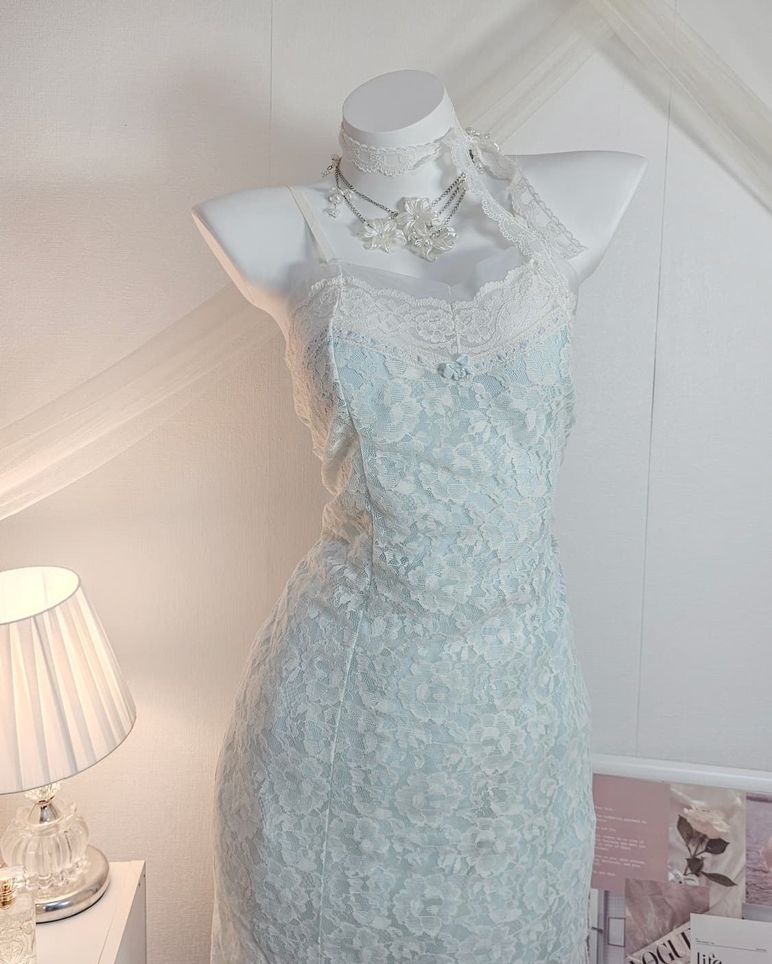 Blue fairy mori look style set 상품이미지8
