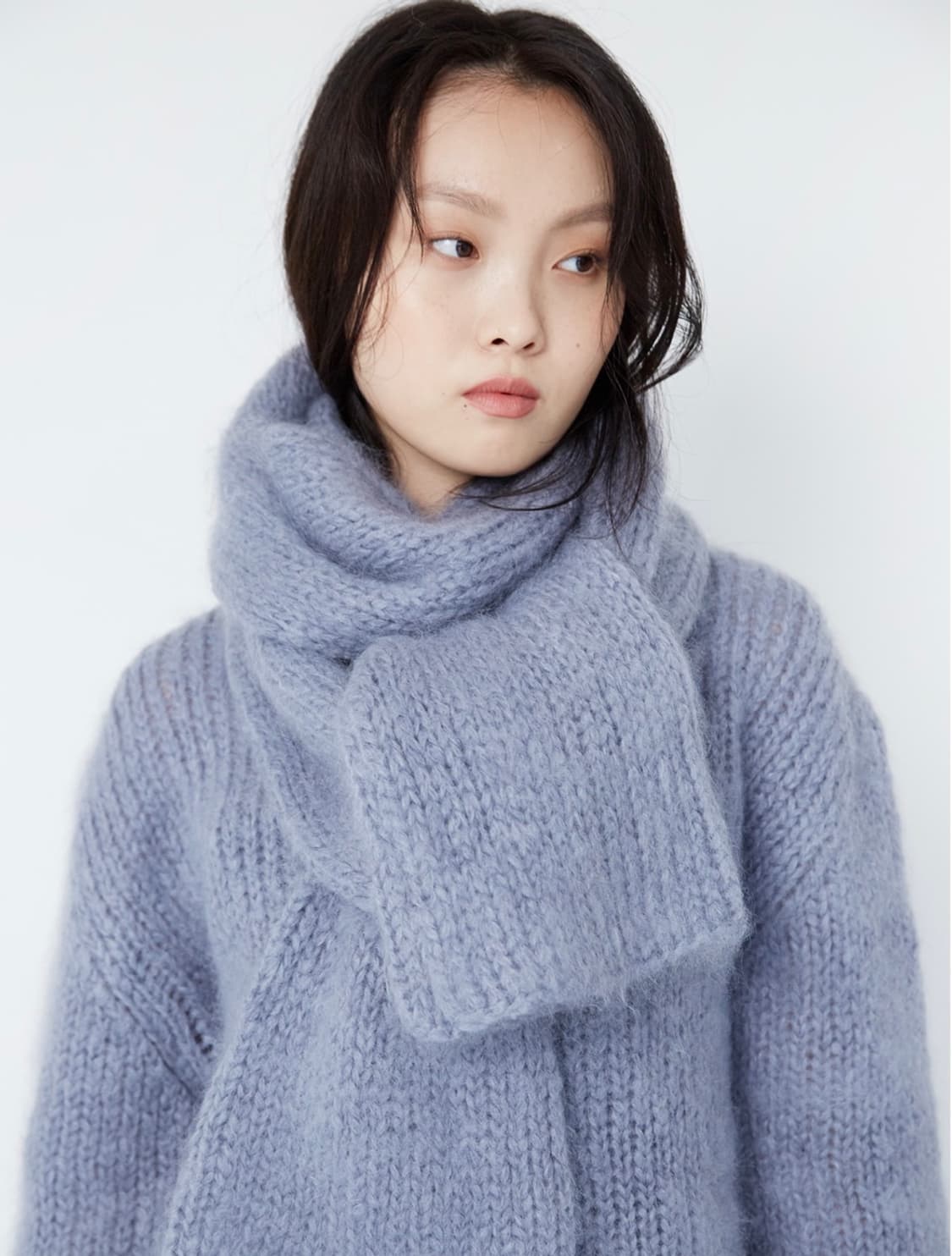 낫띵에브리띵 모헤어 머플러 상품이미지2