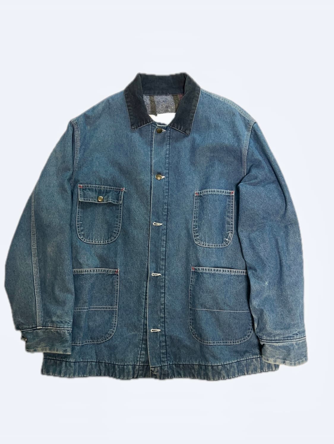 80s 시어스 데님 초어자켓 상품이미지1