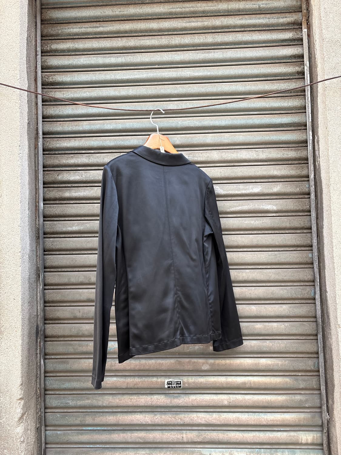 아네스베 새틴 블레이저 상품이미지2