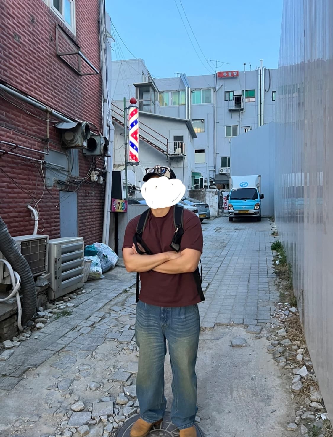 디키즈 워시드 와이드 데님 팬츠 상품이미지2