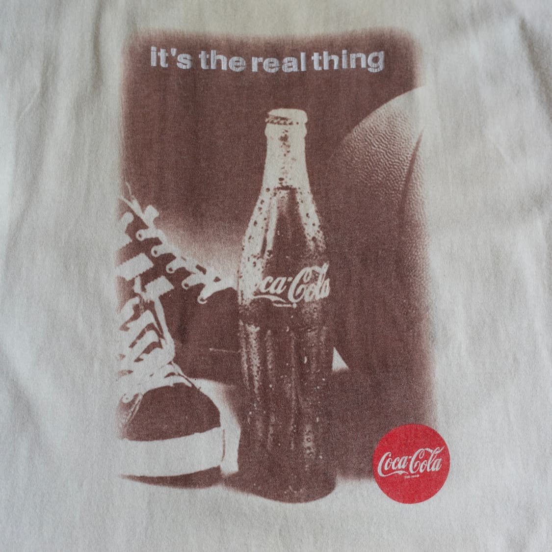 90’s Coca Cola usa made promo 1/2 tee 상품이미지3