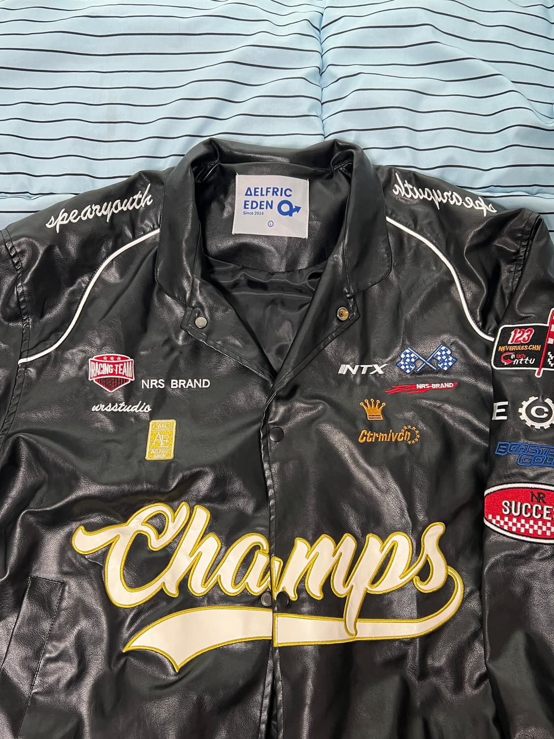 Aelfric Eden 레이싱 가죽 자켓 상품이미지6