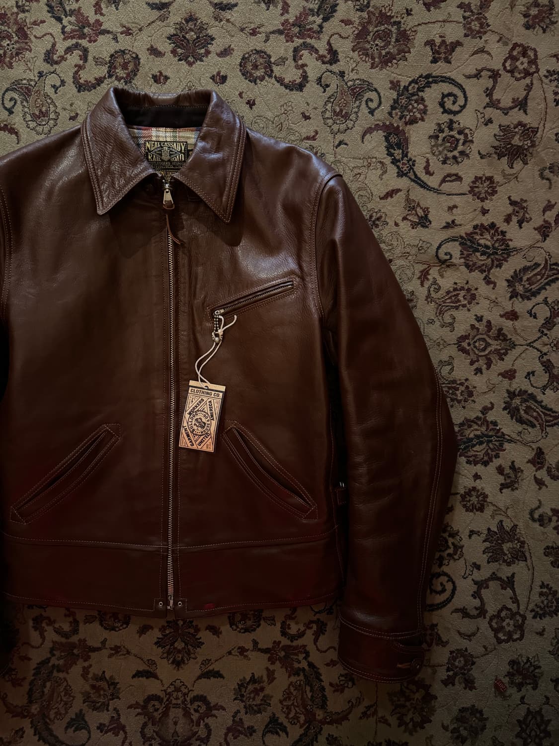 프리휠러스 Caboose 레더자켓 (38) 상품이미지3