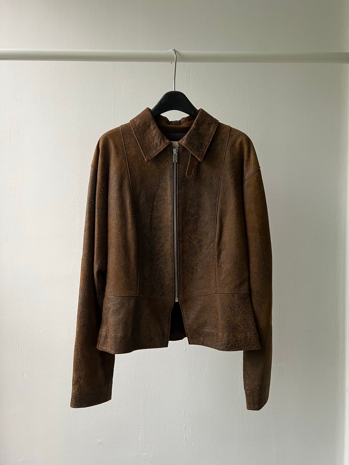 (새상품) 팔로마울 레더 자켓 상품이미지3