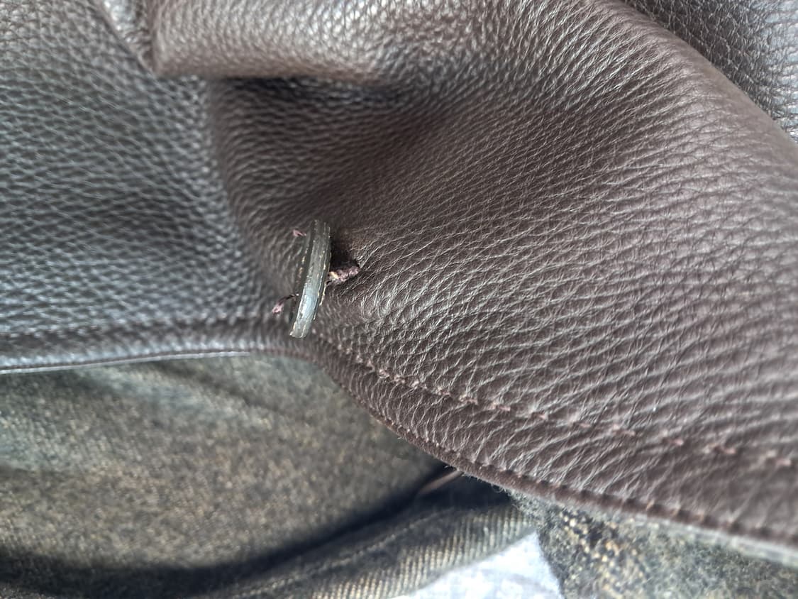 빠질레리 가죽자켓 made in italy 상품이미지10