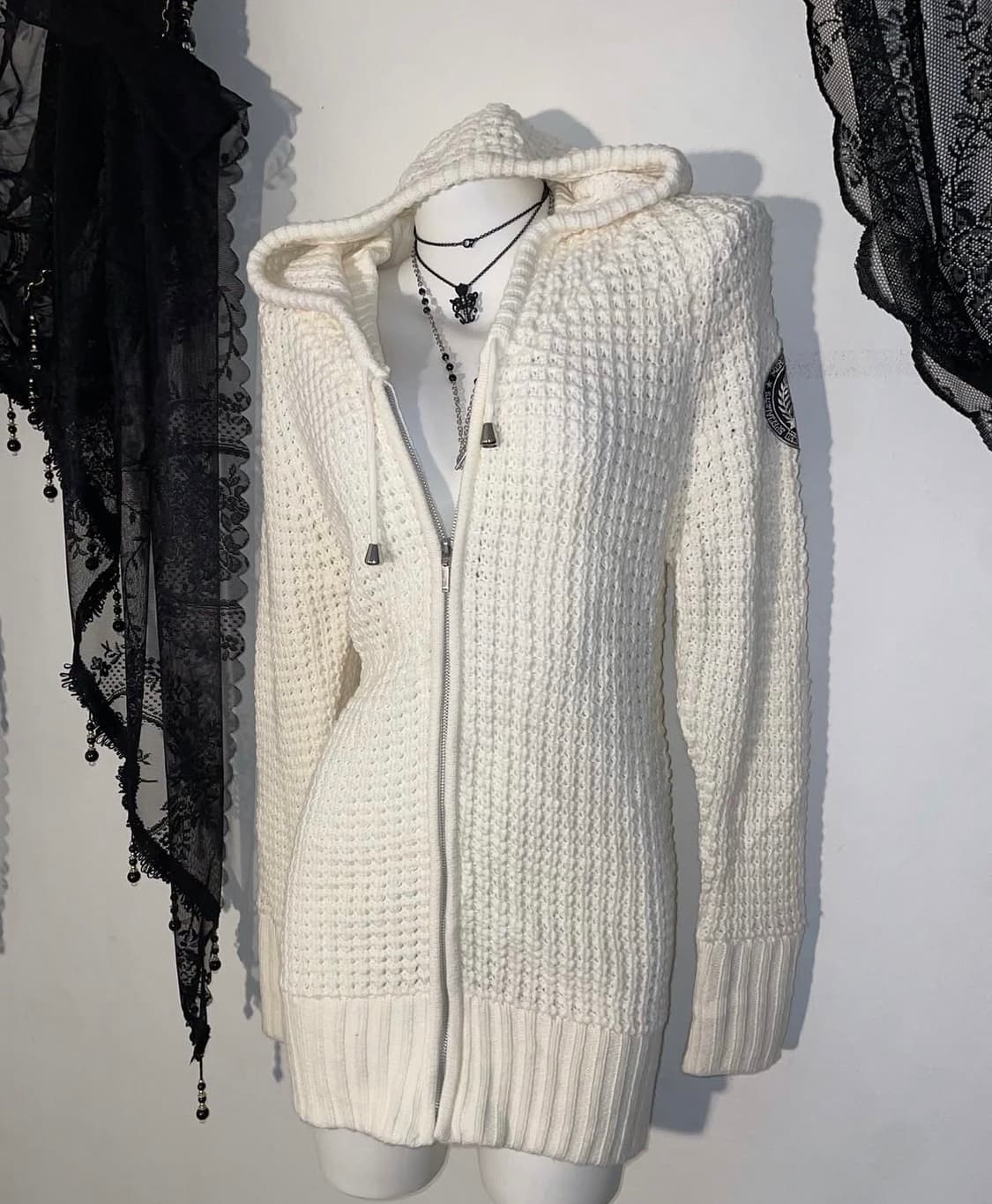 갸루 와투케 후드 원피스 상품이미지1