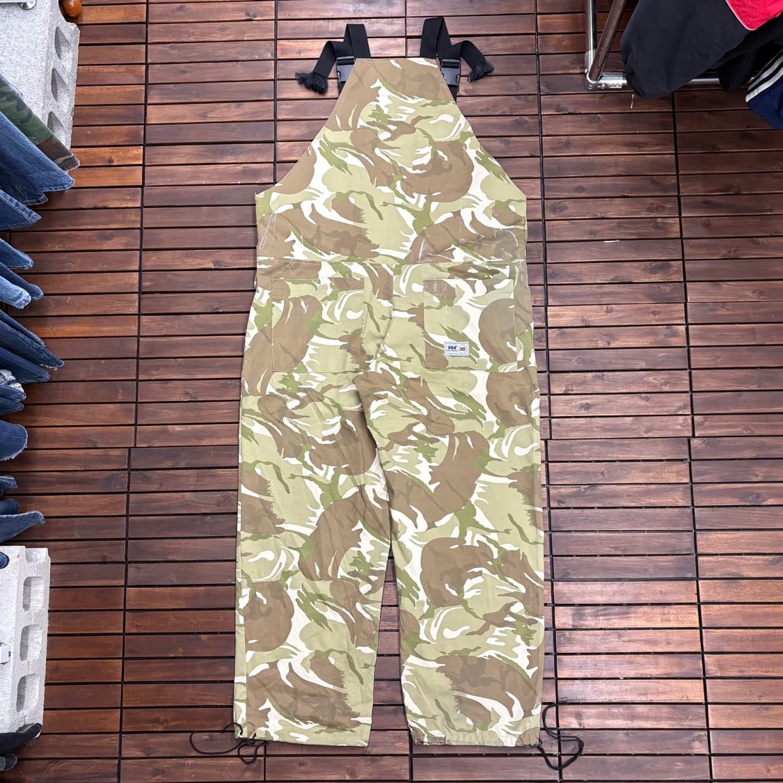 (XL) 헬리한센 아웃도어 이큅먼트 카모플라쥬 오버롤 상품이미지3