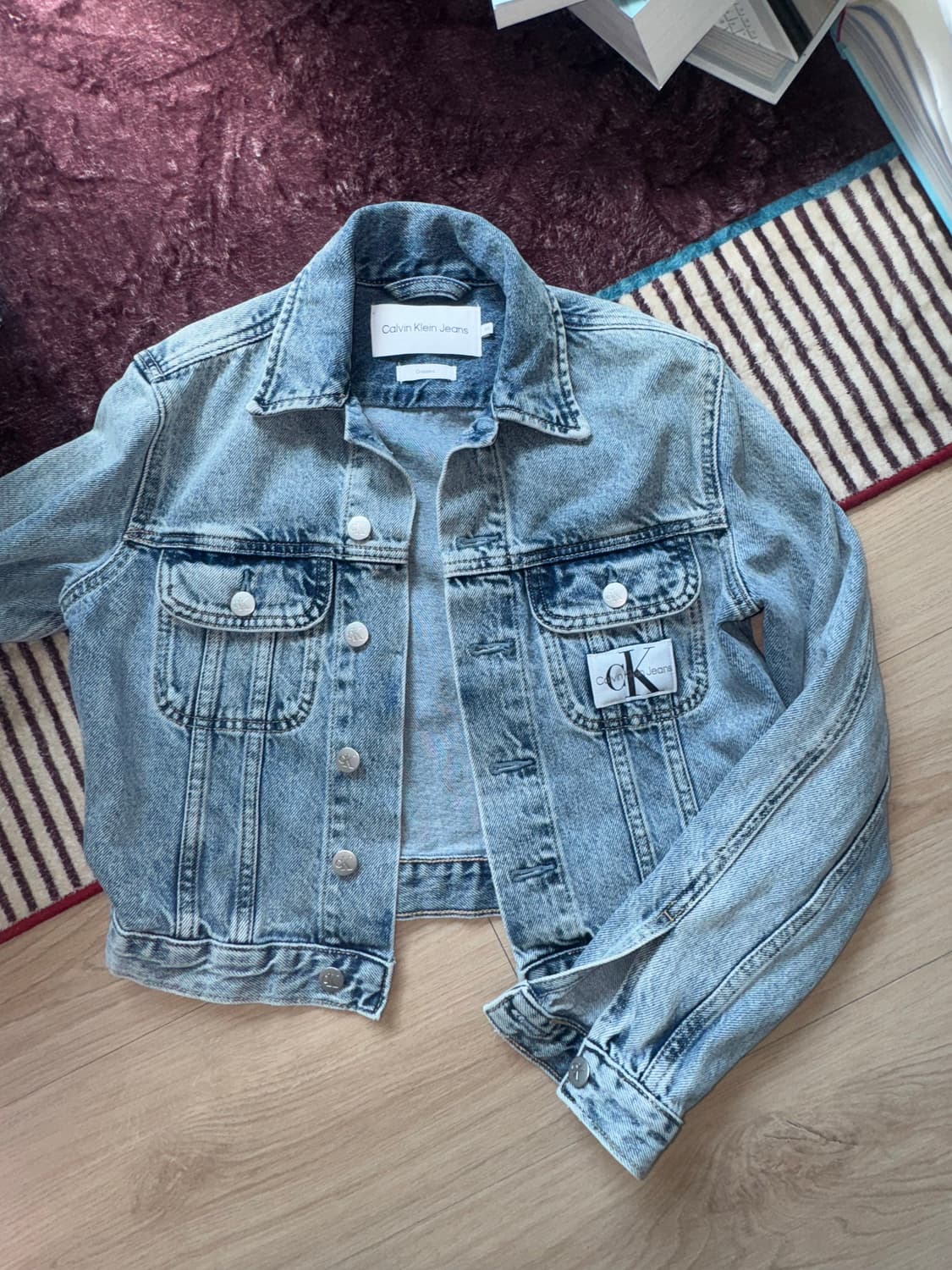 켈빈클라인 청자켓 판매해요 상품이미지2