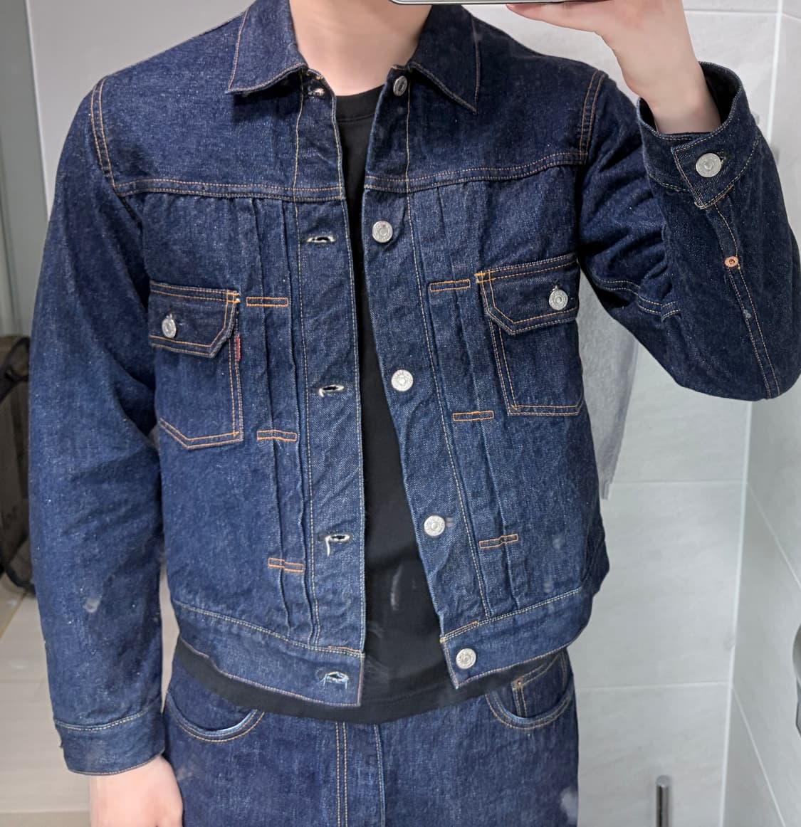 제라도 406xx, s 사이즈 데님 자켓 상품이미지10