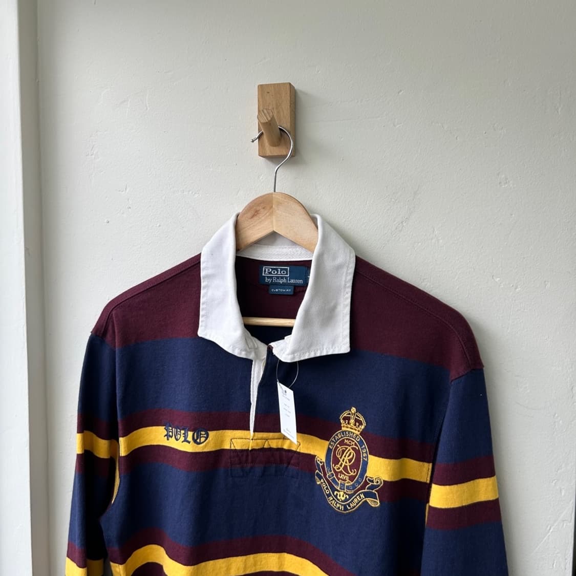 16192 - 폴로 랄프로렌 스트라이프 럭비티 상품이미지1
