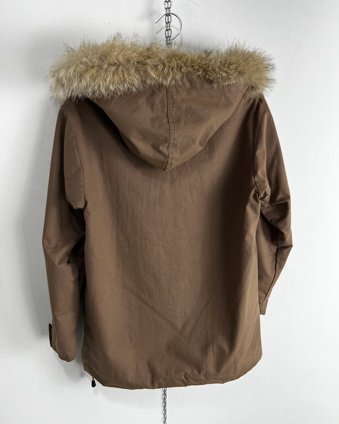 00's A.P.C 아페쎄 밀리터리 퍼 빅 후드 풀오버 점퍼 상품이미지8