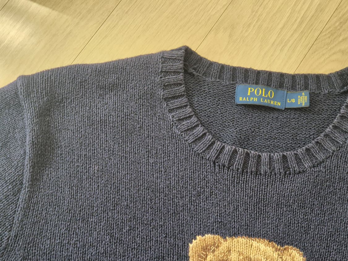 폴로 베어 니트 린넨 랄프로렌 L 상품이미지4