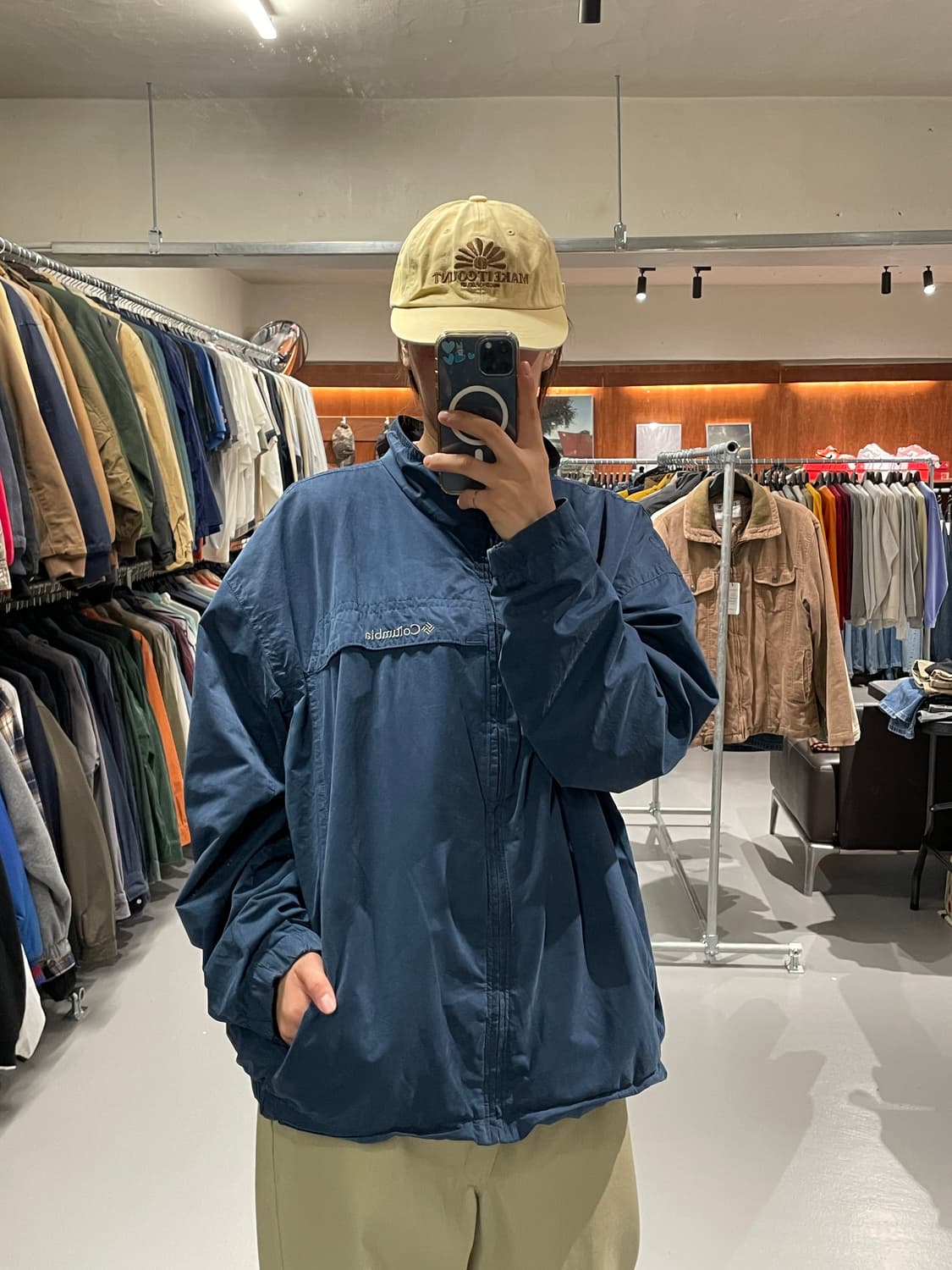 컬럼비아 나일론 자켓    상품이미지1
