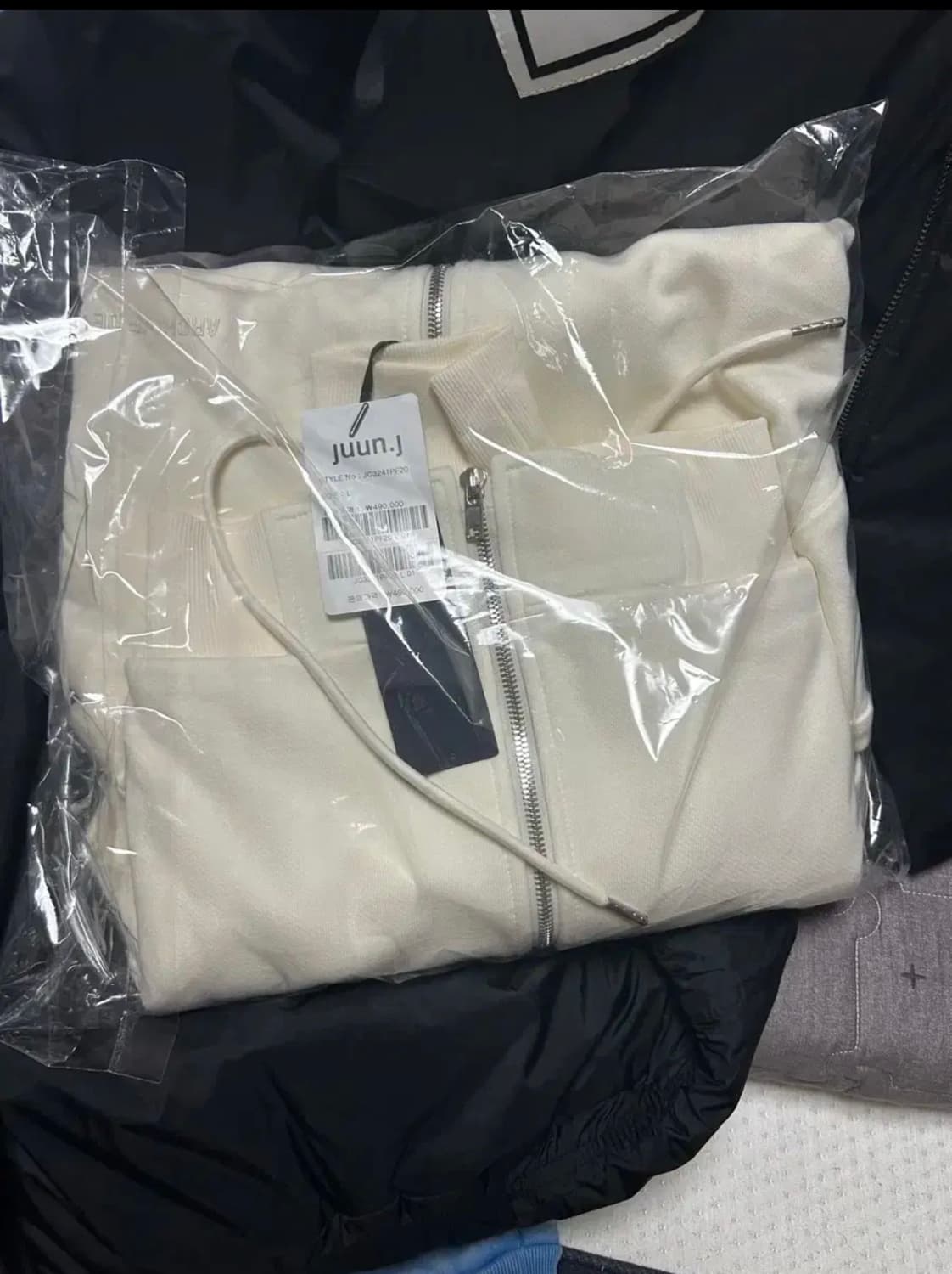 준지 아카이브 오버사이즈 후드집업 상품이미지5