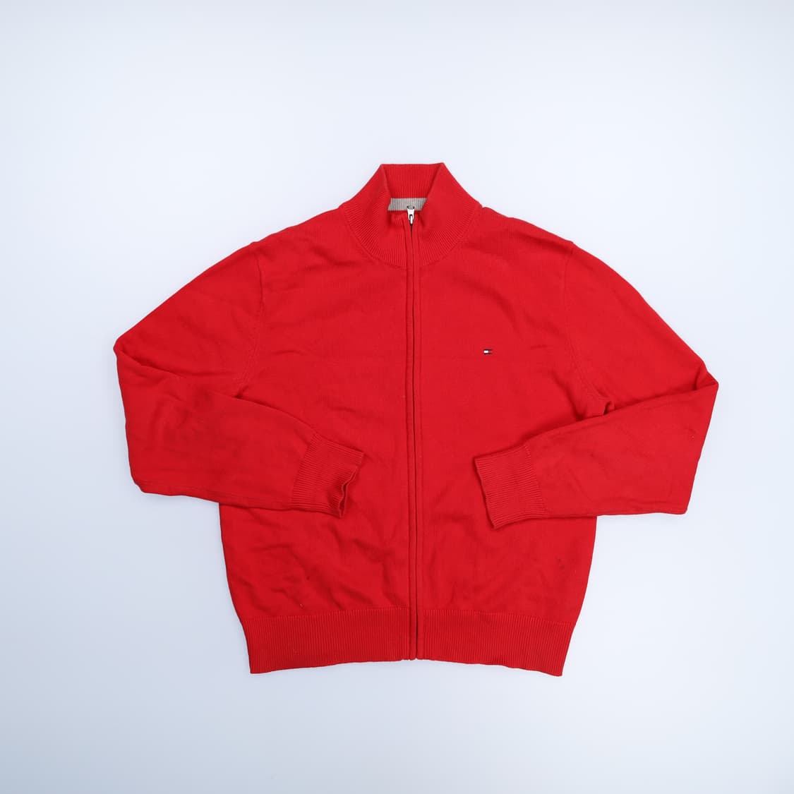 XL 타미힐피거 니트 집업 자켓 0210H1 상품이미지1