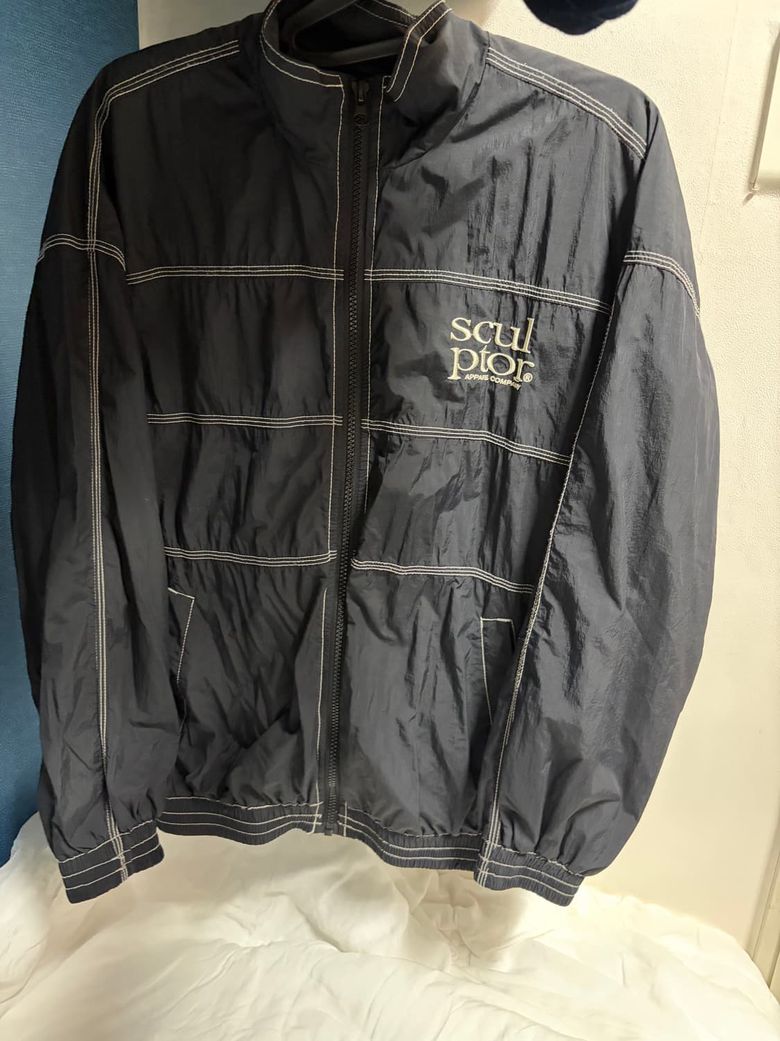 스컬프터 Triple Stitched Windbreaker Black 상품이미지3