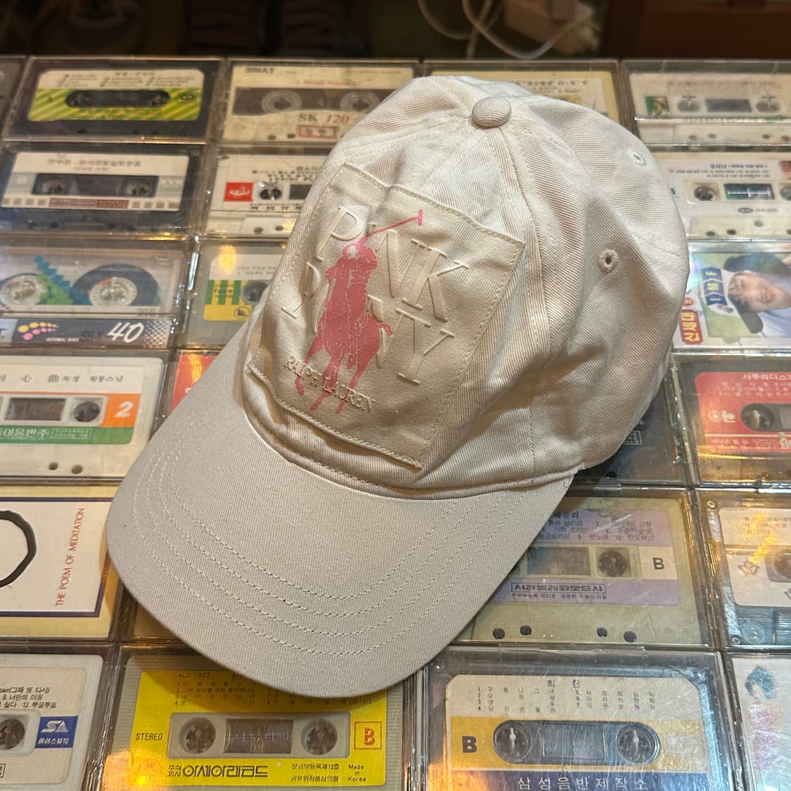 폴로 랄프로렌 핑크포니 볼캡  상품이미지1