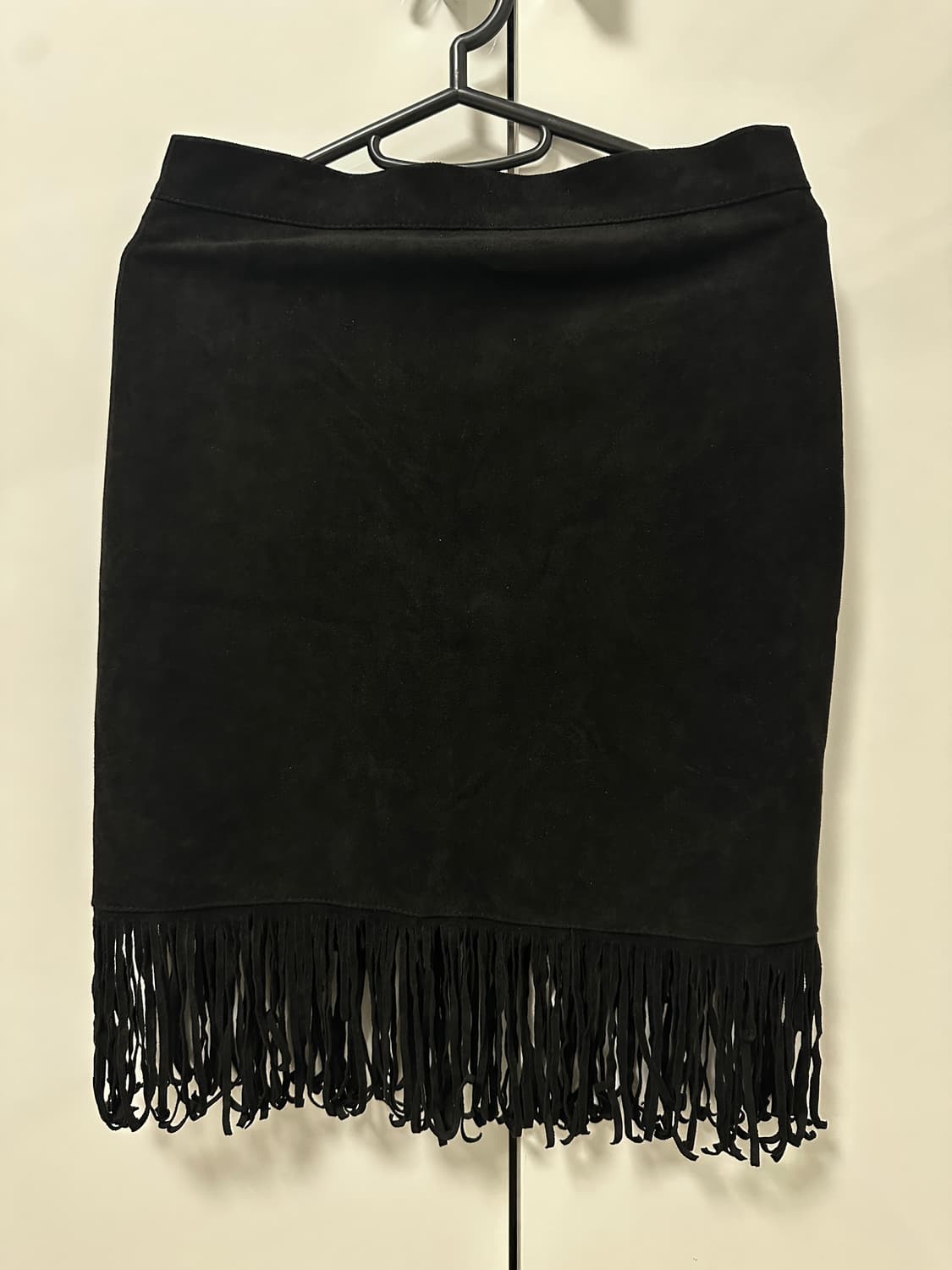 벨린 스웨이드 수술 스커트 상품이미지2