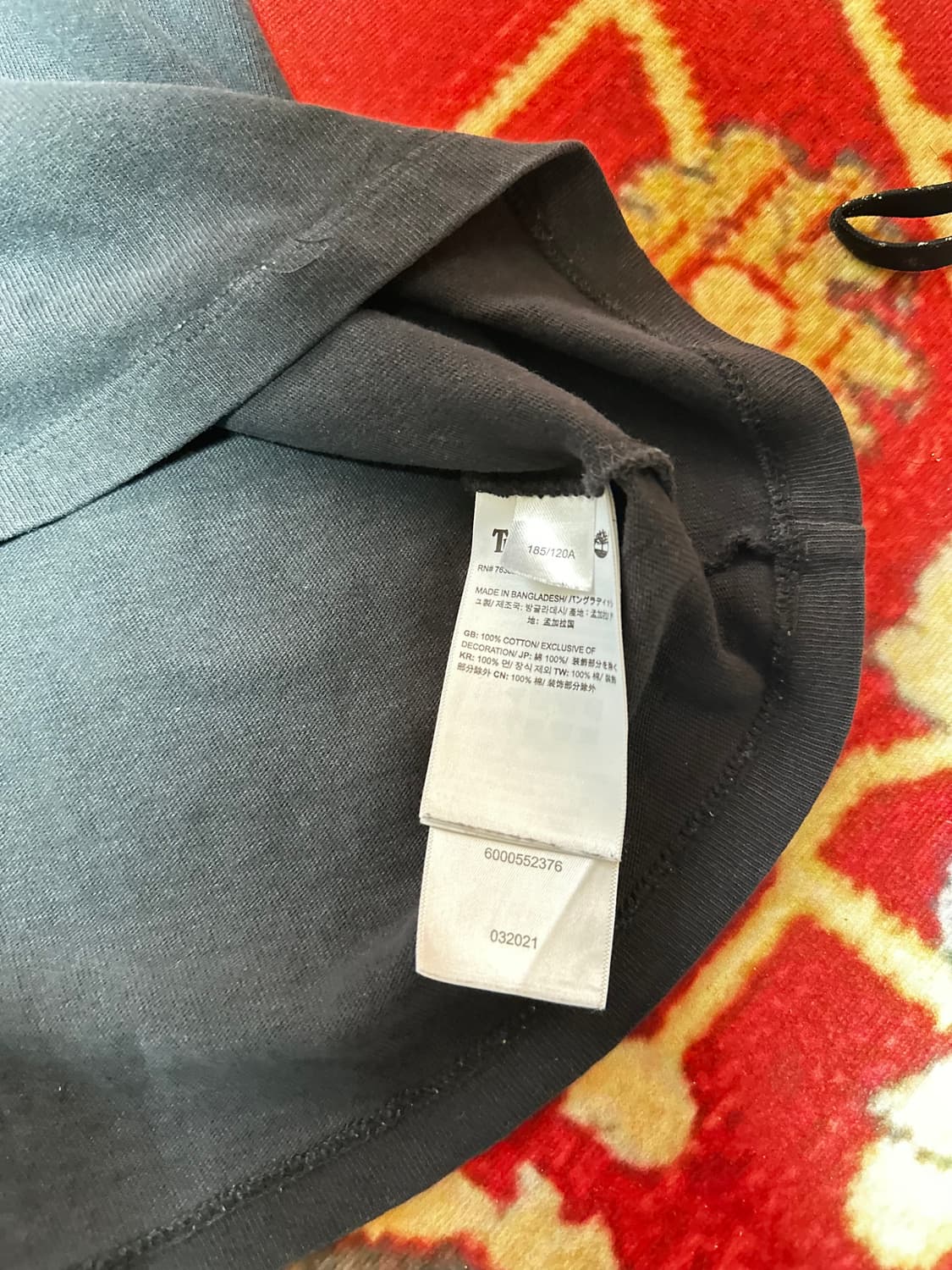 팀버랜드 백로고 프린팅 반팔 티셔츠 상품이미지2