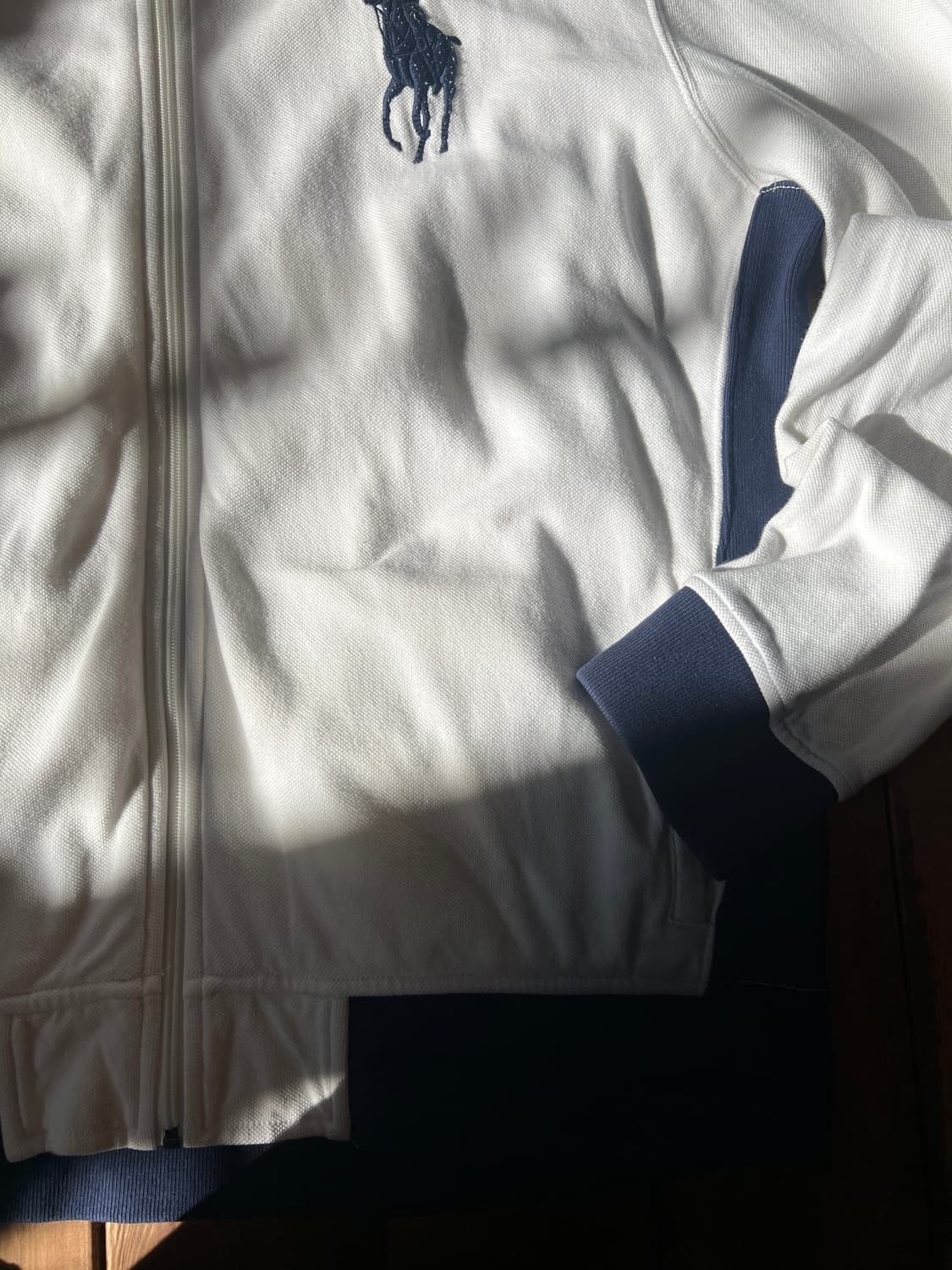 폴로 빅포니 화이트 집업 상품이미지8