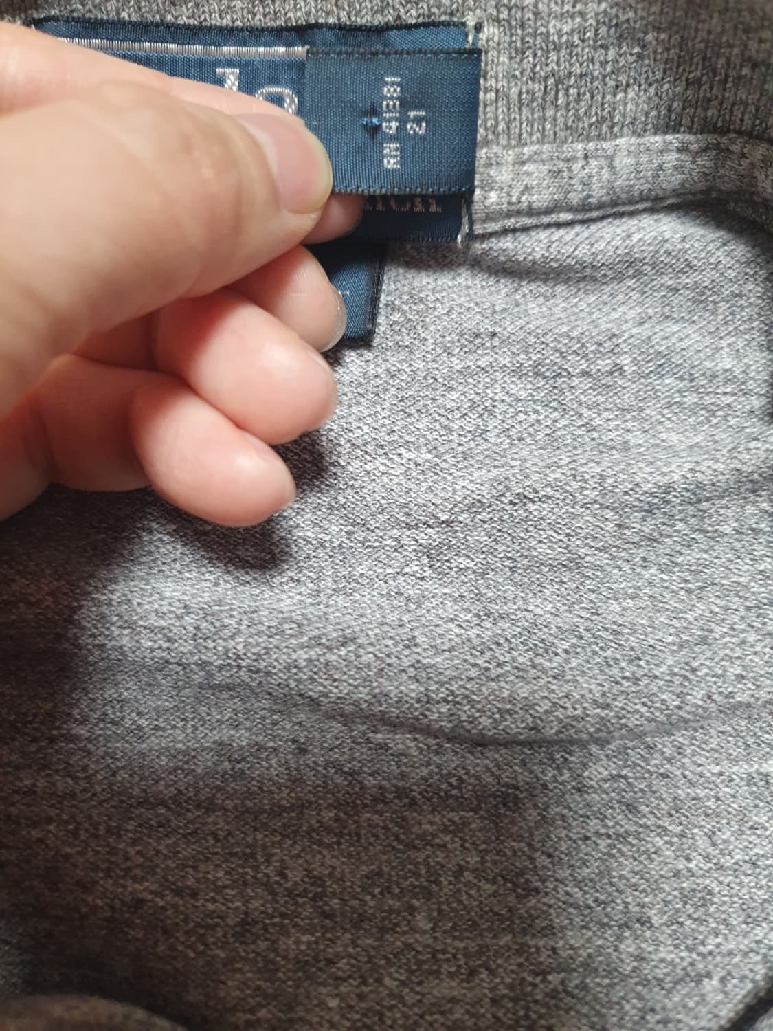 폴로랄프로렌 빅포니 긴팔 카라티 그레이 블랙 포니 M 상품이미지8