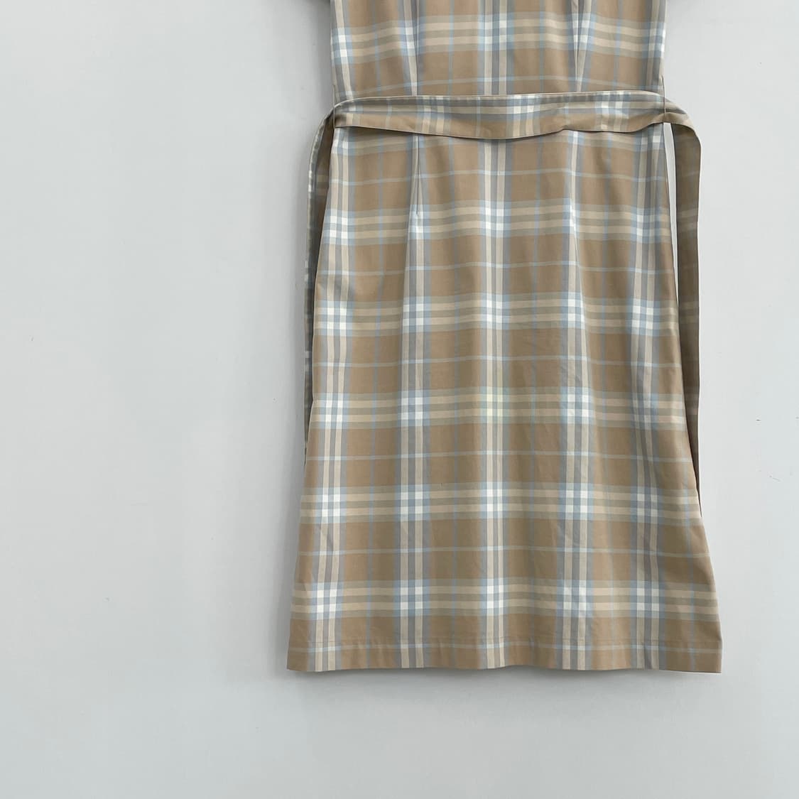 버버리 체크 반팔 셔츠 원피스 상품이미지7