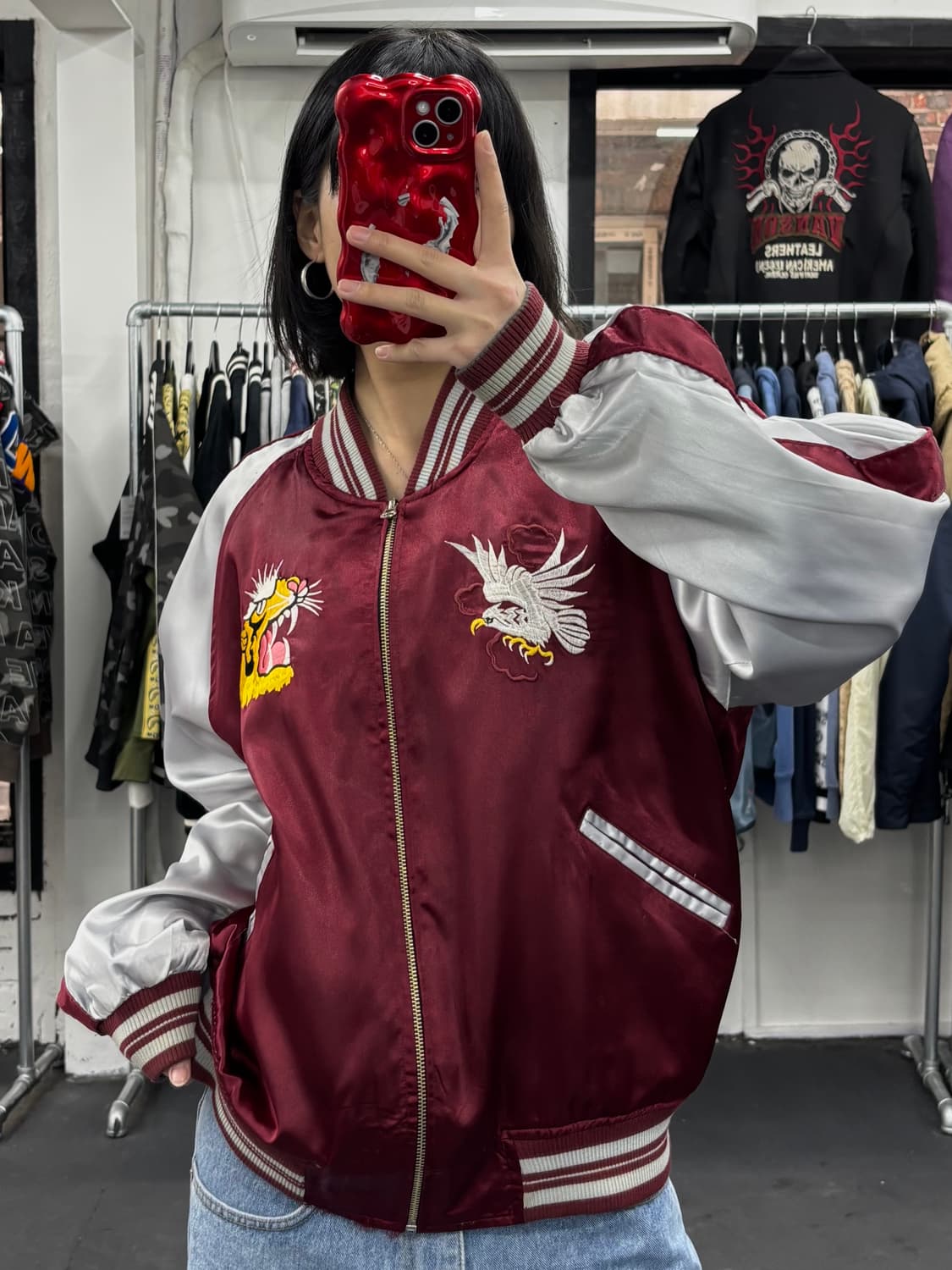 VTG 오리엔탈 리버시블 스카잔 상품이미지7