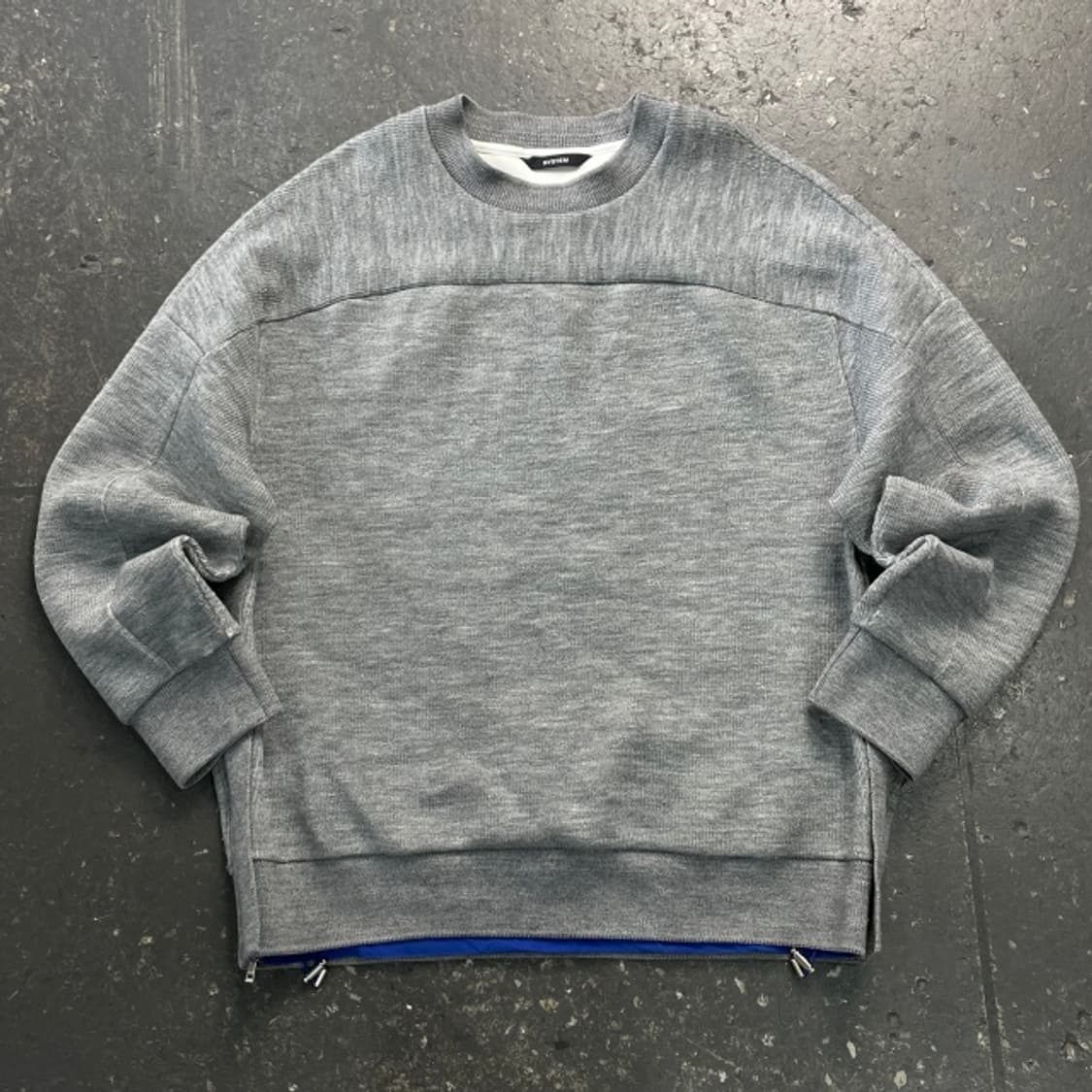 100 시스템 트임 니트  상품이미지1