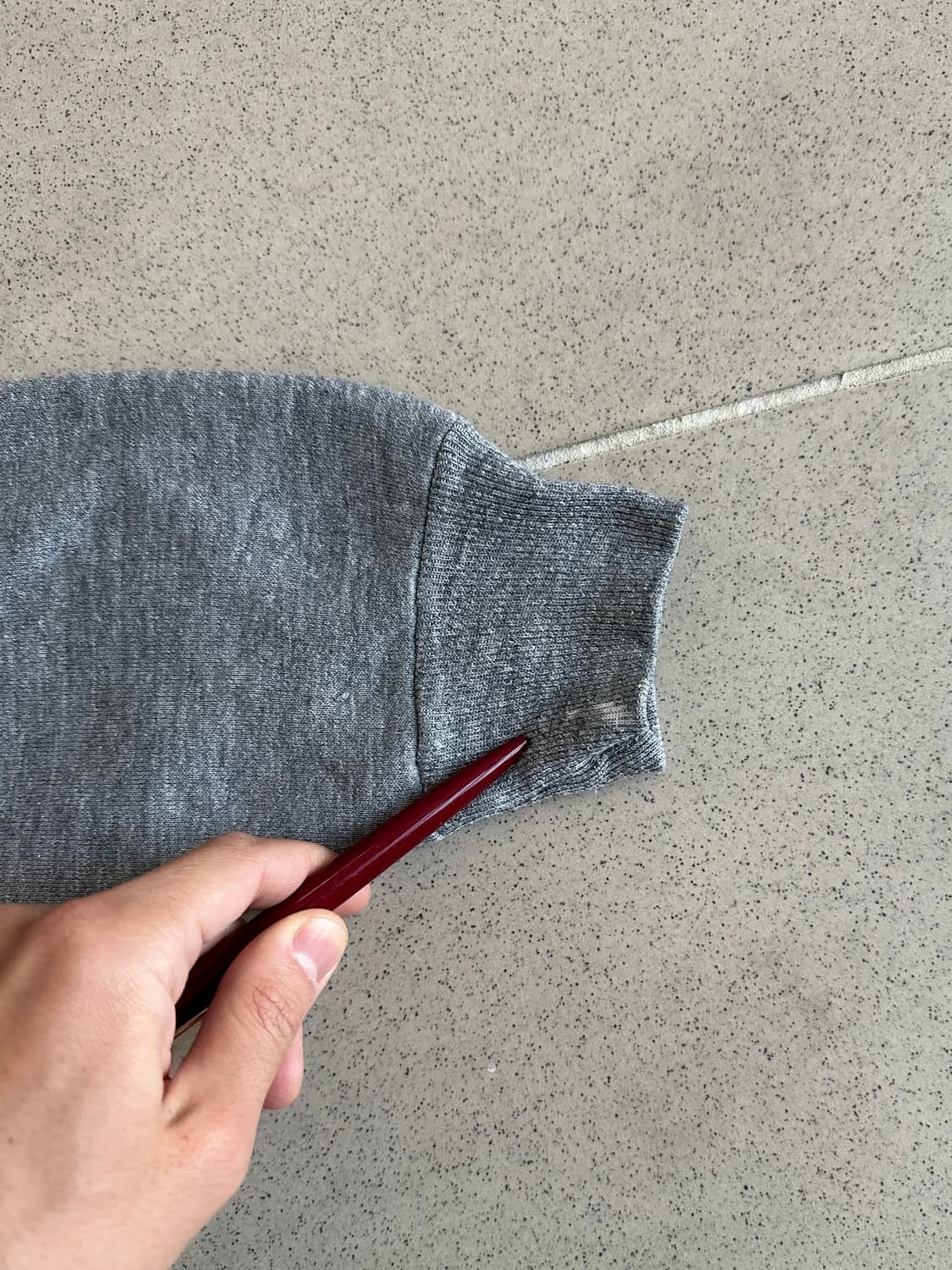 90s 빈티지 러셀 스웻셔츠 그레이 L USA 상품이미지9