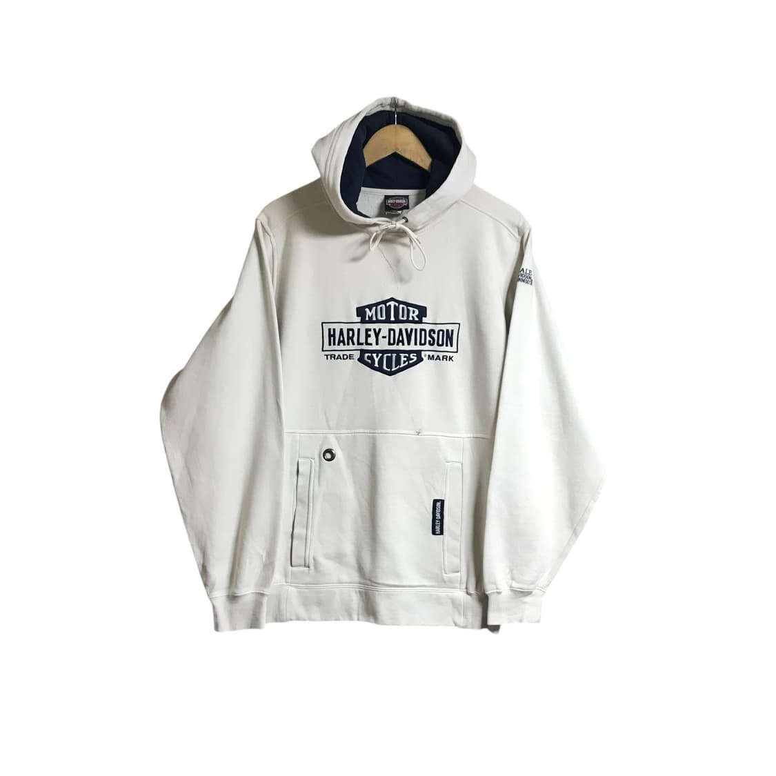 할리데이비슨 시그니처로고 오버핏 후드티 상품이미지2