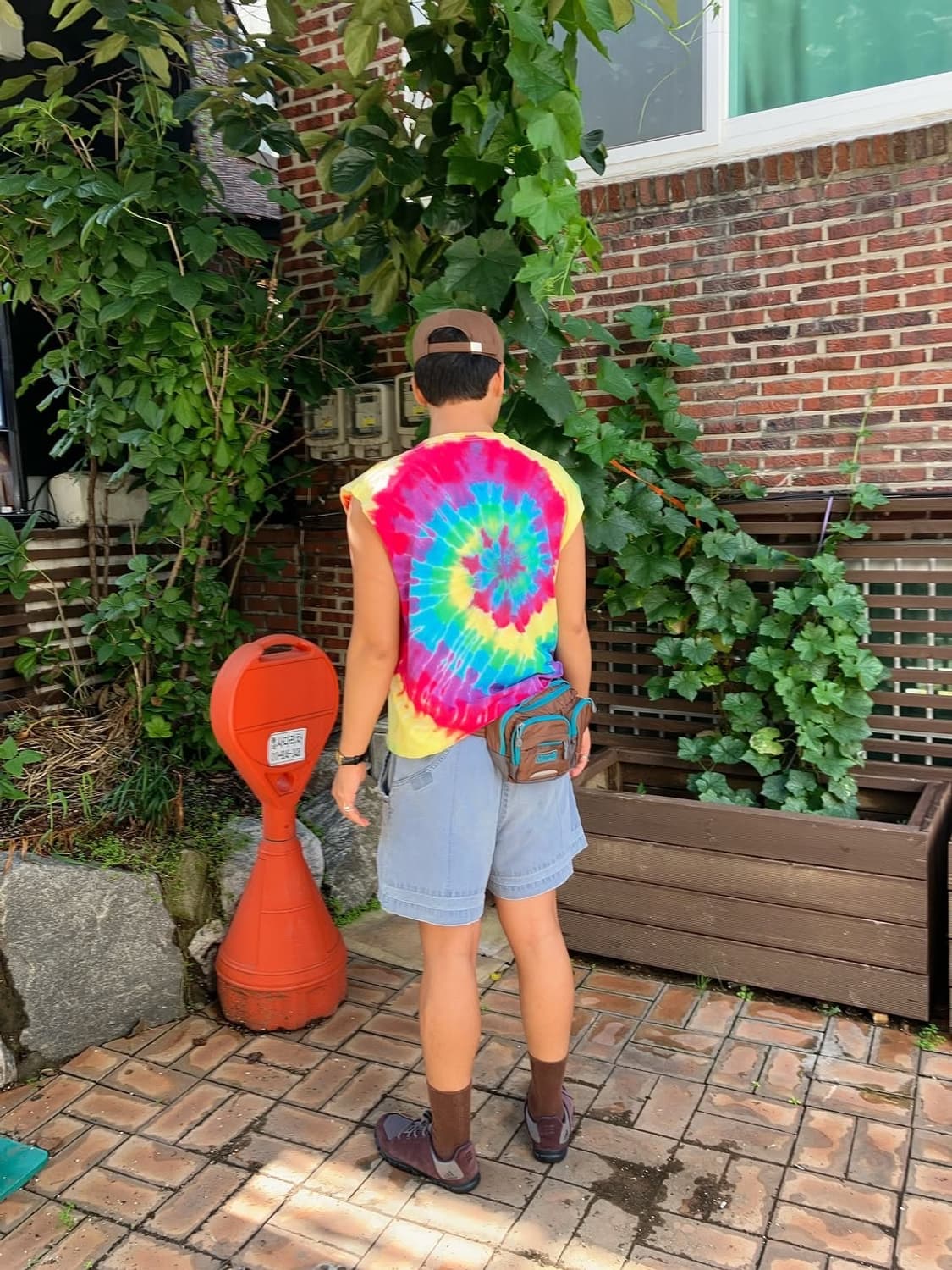 vtg tie-dye cutting sleeveless  상품이미지9