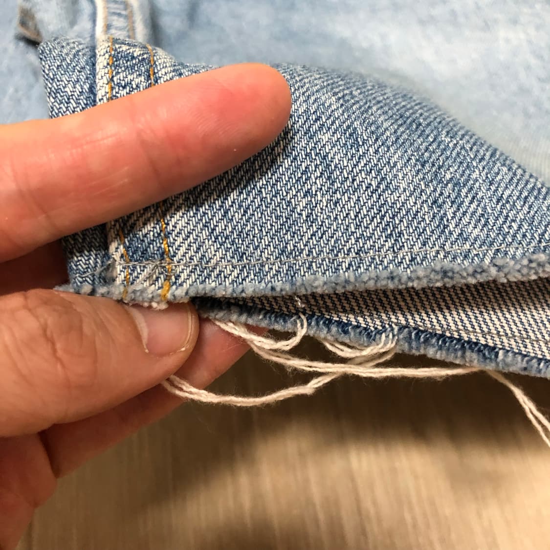 (32) 00's 리바이스 Levi's 550 릴렉스드핏 연청 쇼츠 반바 상품이미지2
