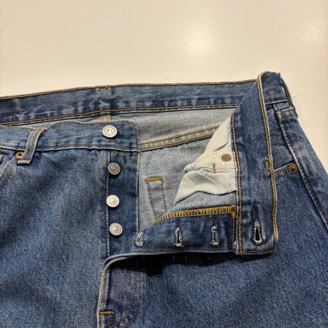 [34x30] 리바이스 501 데님 청바지 팬츠 C855 상품이미지6