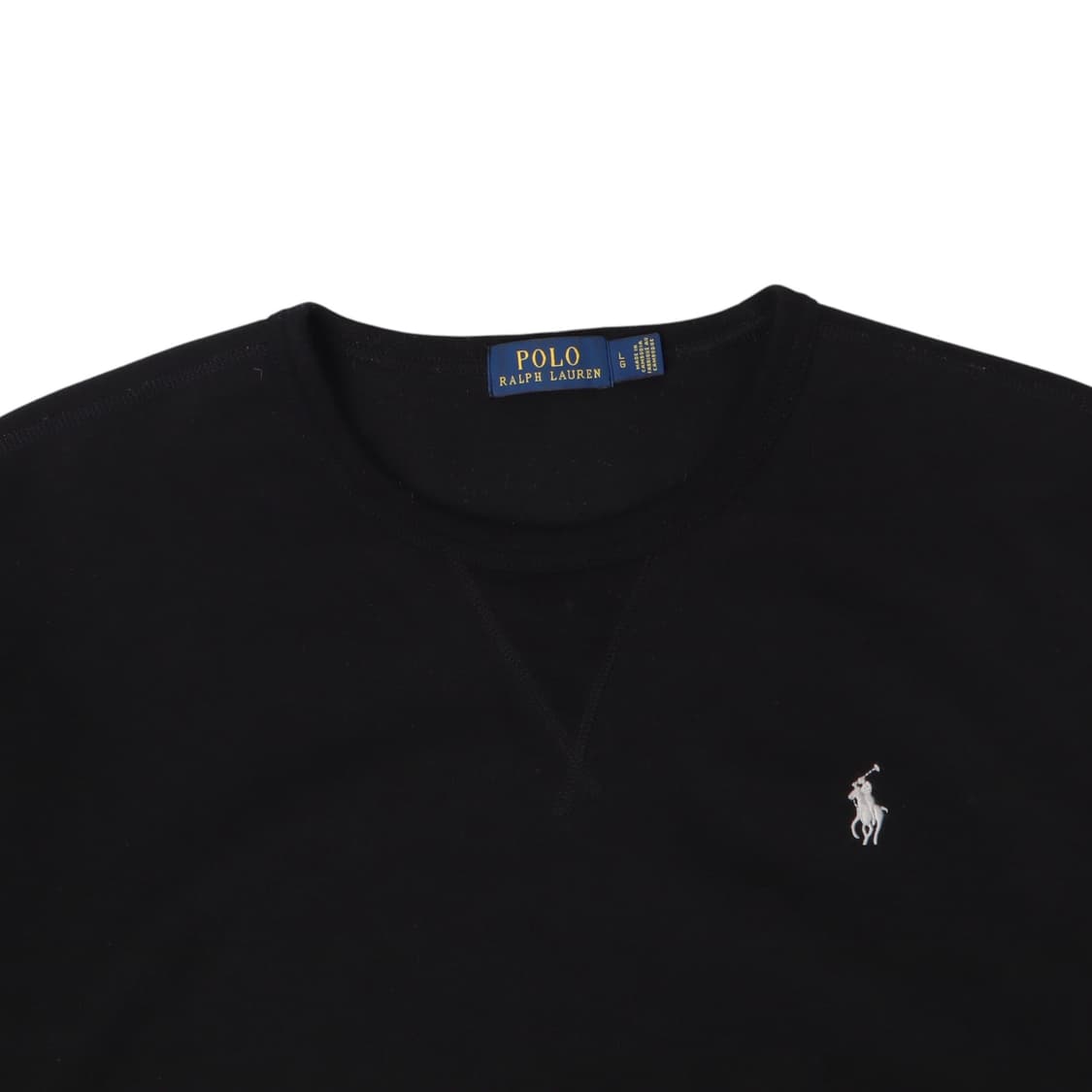 폴로 랄프로렌 블랙 폴리 코튼 맨투맨 상품이미지2