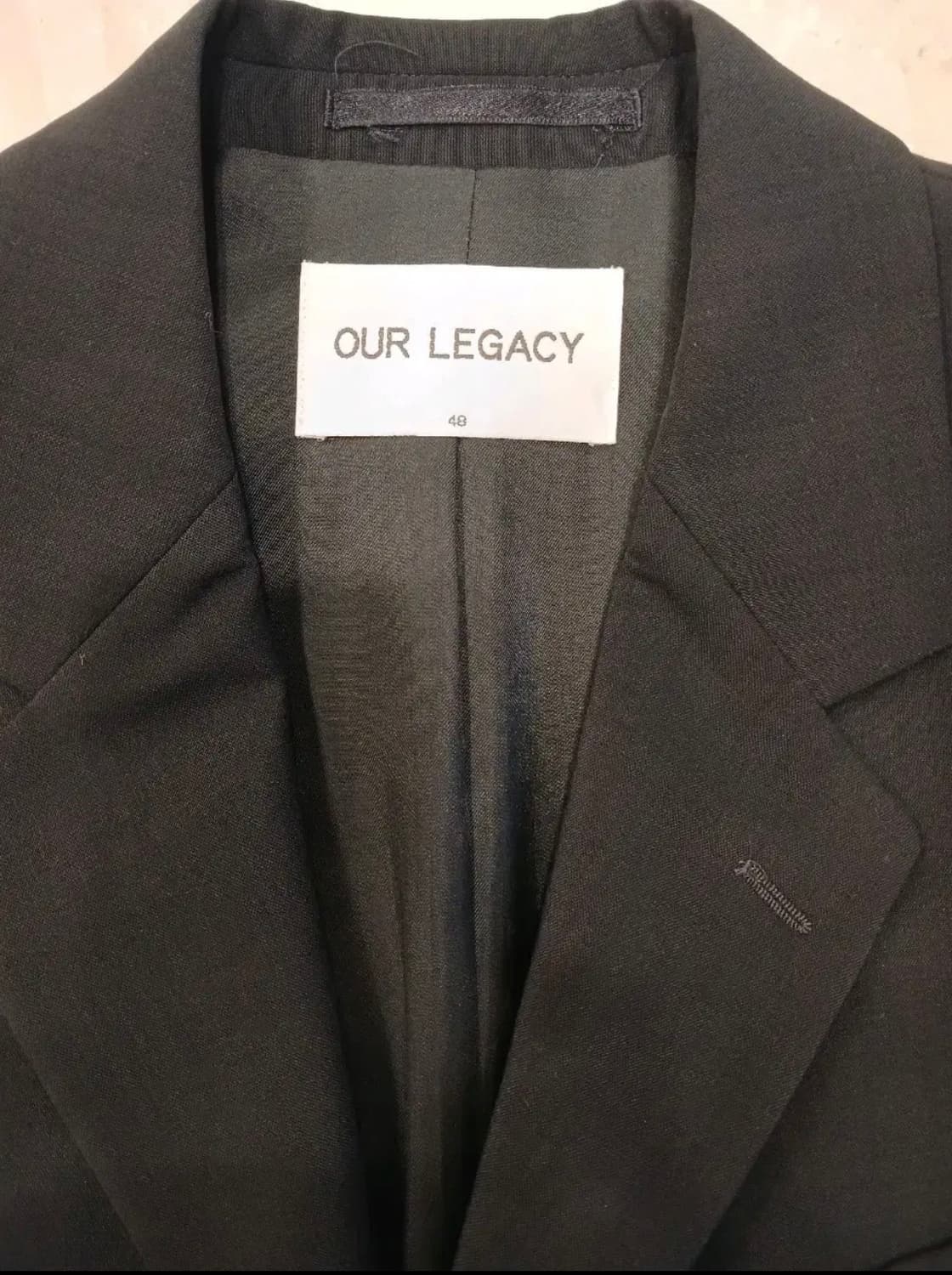 OUR LEGACY SINGLE WOOL BLAZER ITALY 상품이미지3
