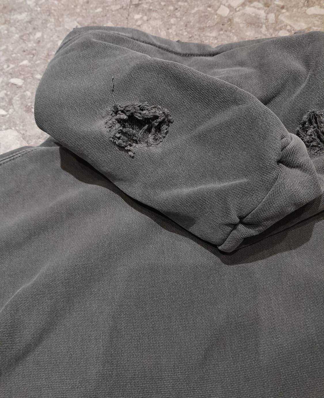 💥아웃스탠딩 피그먼트다잉 데미지 후드 (M)
 상품이미지10