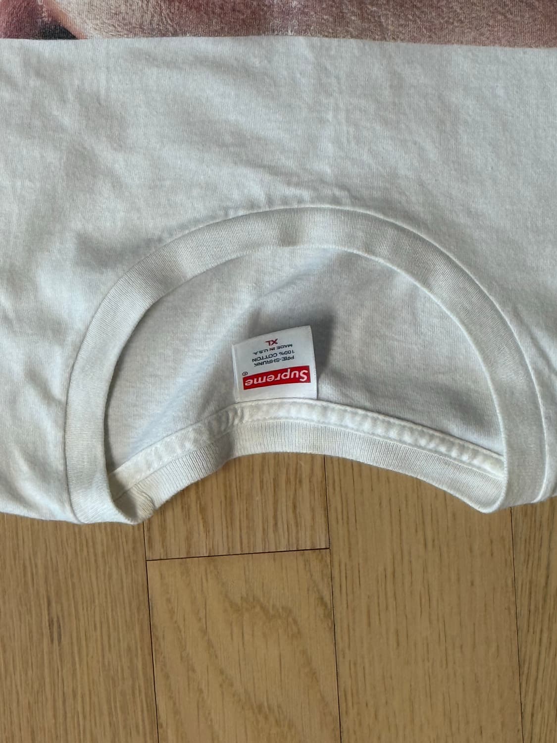 Supreme Braces T-shirt White 반팔티 상품이미지3