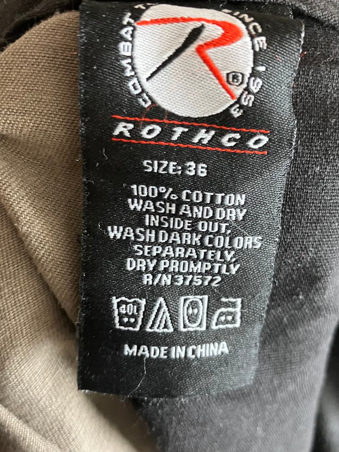 ROTHCO 로스코 빈티지 타이거카모 팬츠 바지 36 상품이미지3