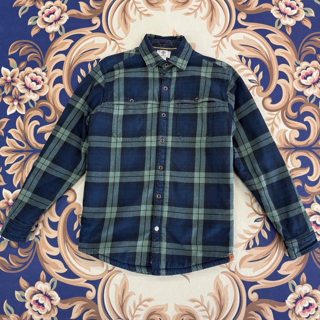 (S)팀버랜드 Timberland 쉐르파 타탄 체크 셔츠 상품이미지1