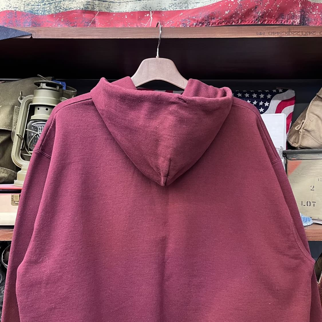 챔피온 하버드 유니버시티 후드 후디 아이비 리그 버건디 상품이미지4