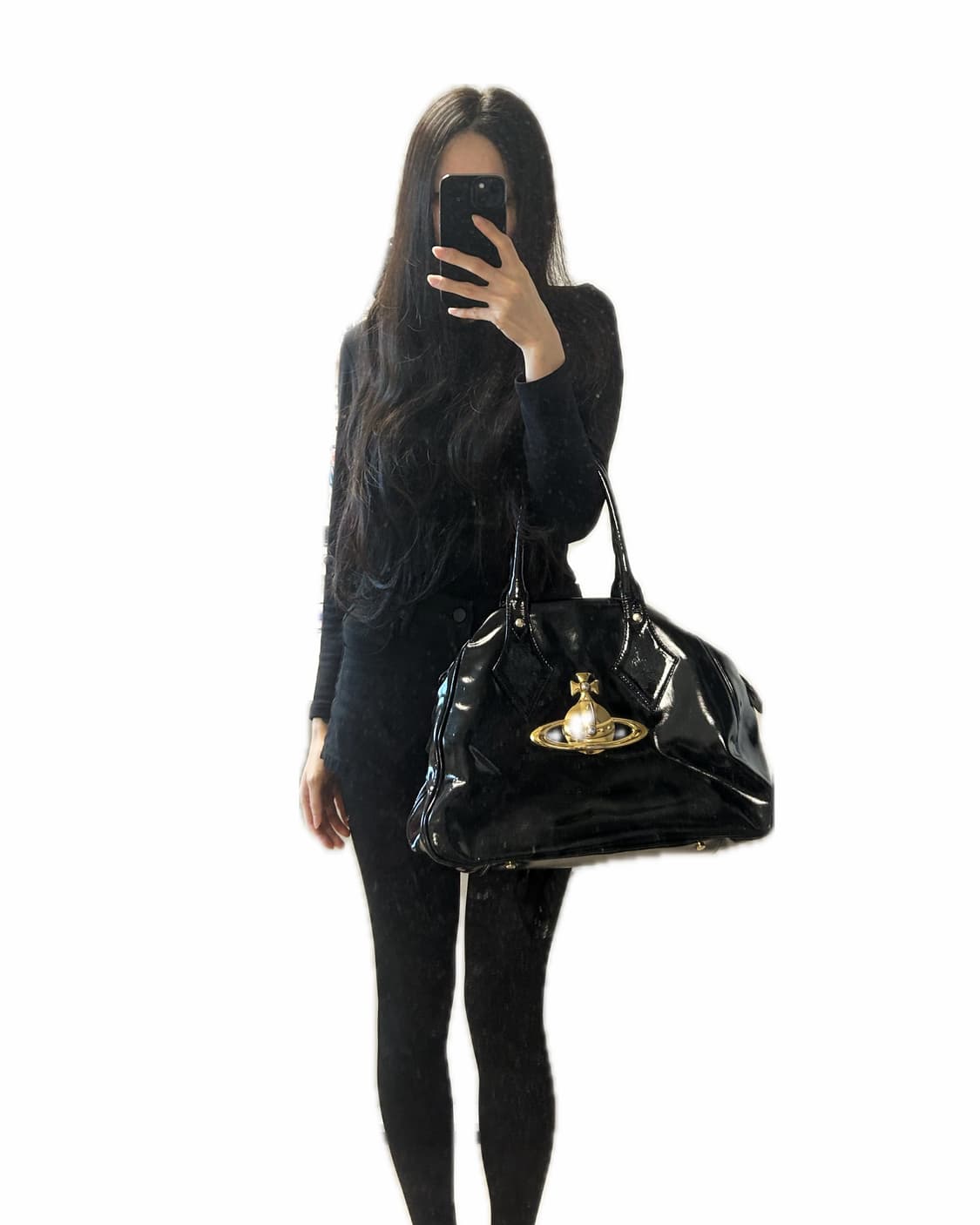 비비안웨스트우드 에나멜 종가방 숄더백 토트백 상품이미지7