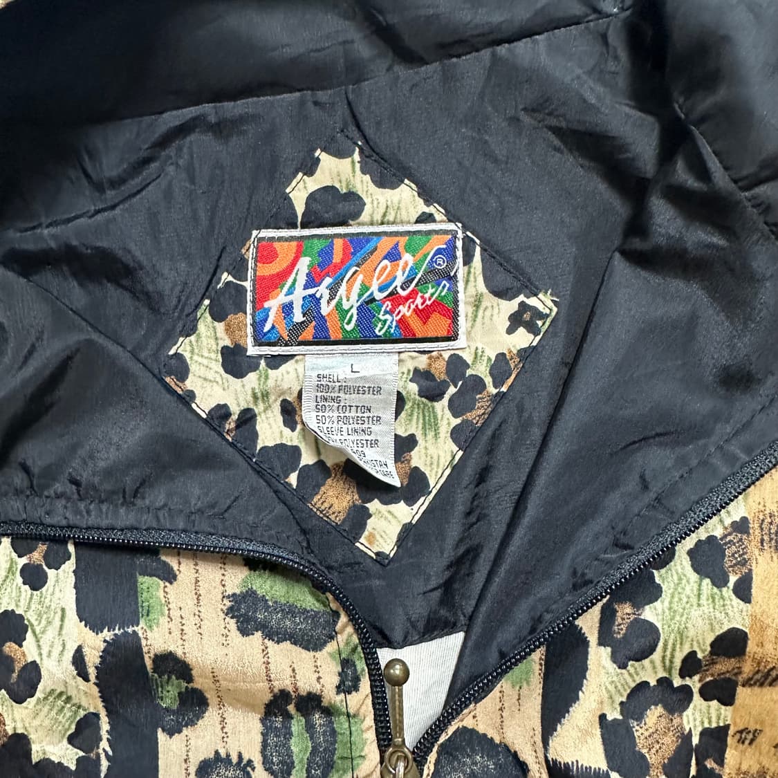 Argee plus 빈티지 호피 자켓 상품이미지2